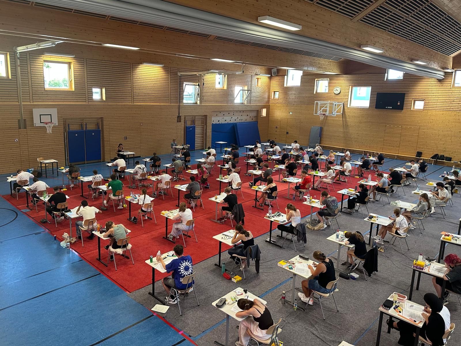An der Realschule Simbach am Inn haben die Abschlussprüfungen begonnen
