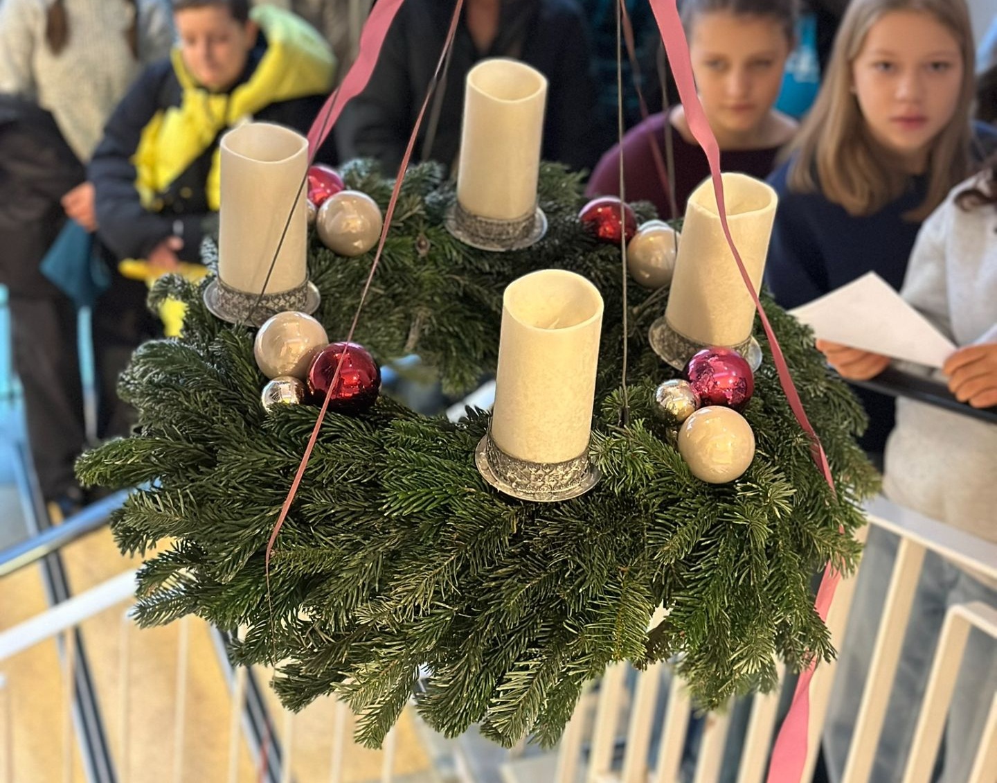 Adventskranz-Segnung an der Realschule 