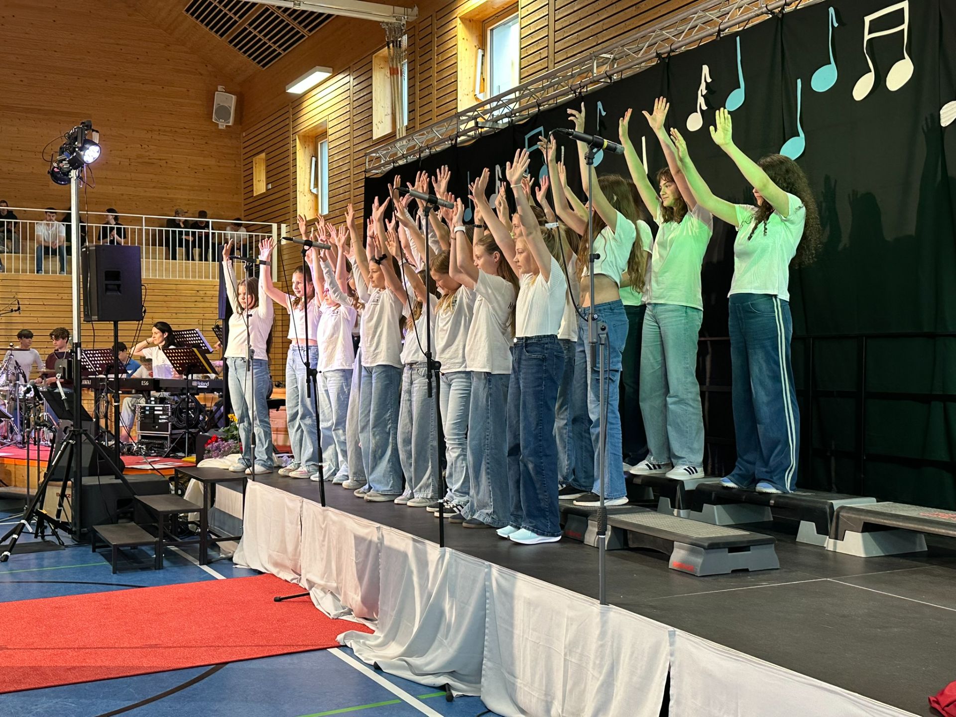 Realschüler begeistern Grundschüler mit Konzert