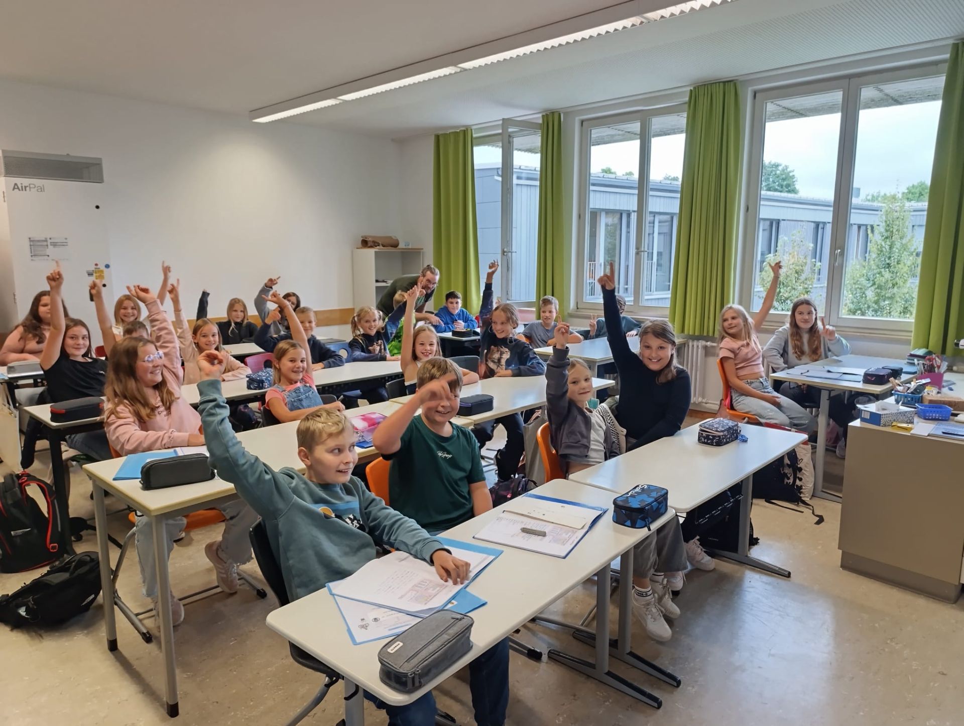 Neue Schüler und Kollegen an der Realschule